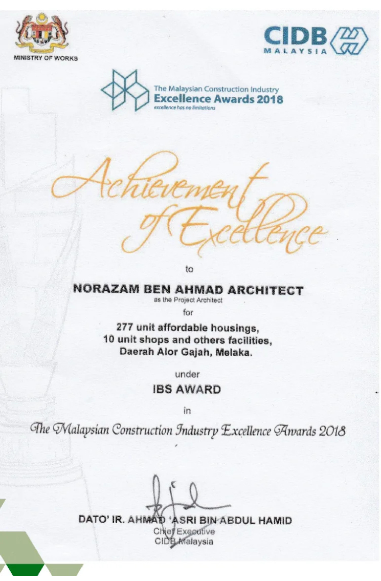 2018Malaysian Construction Industry Excellence Awards